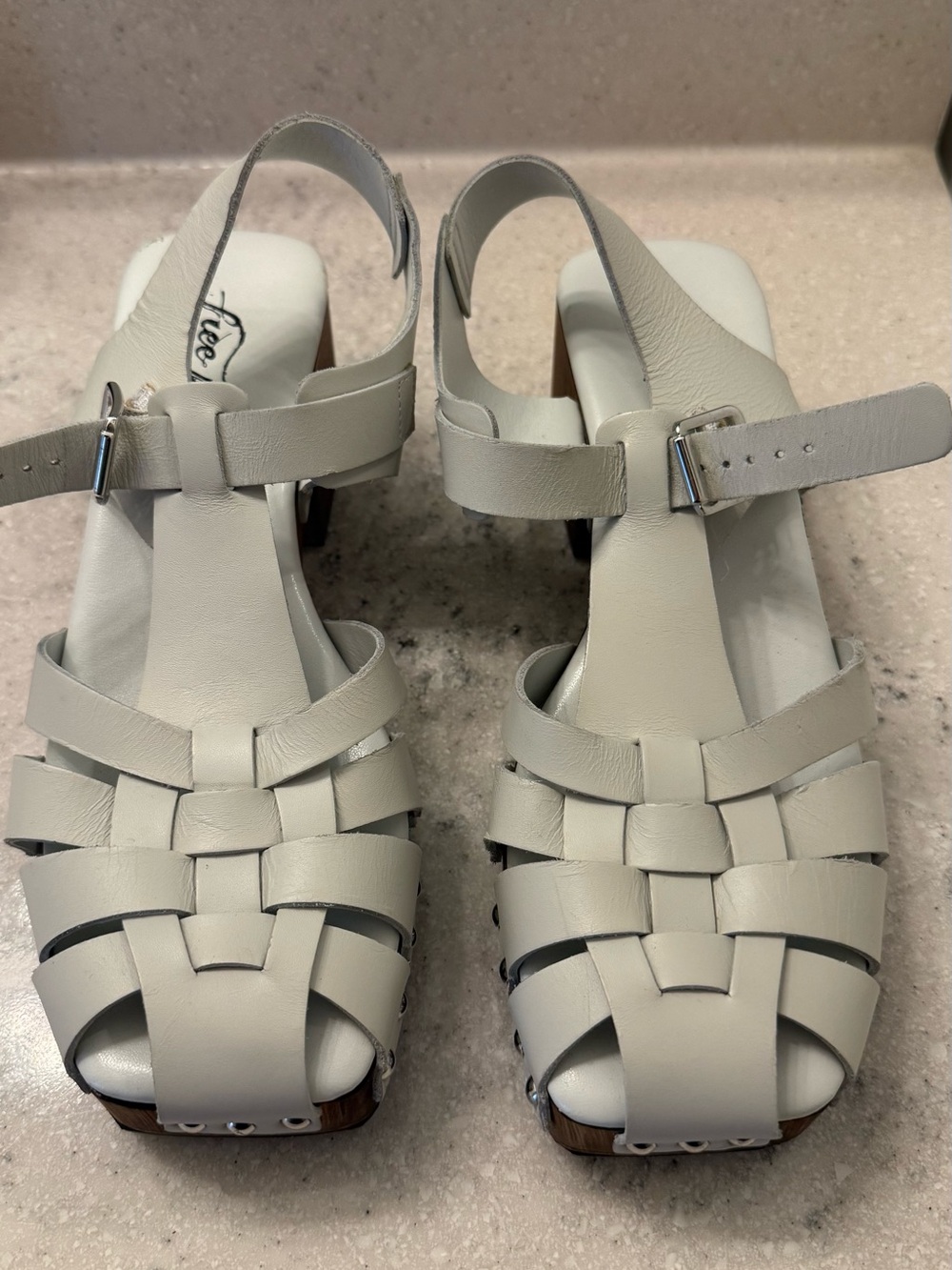 Free People Fisherman Clogs